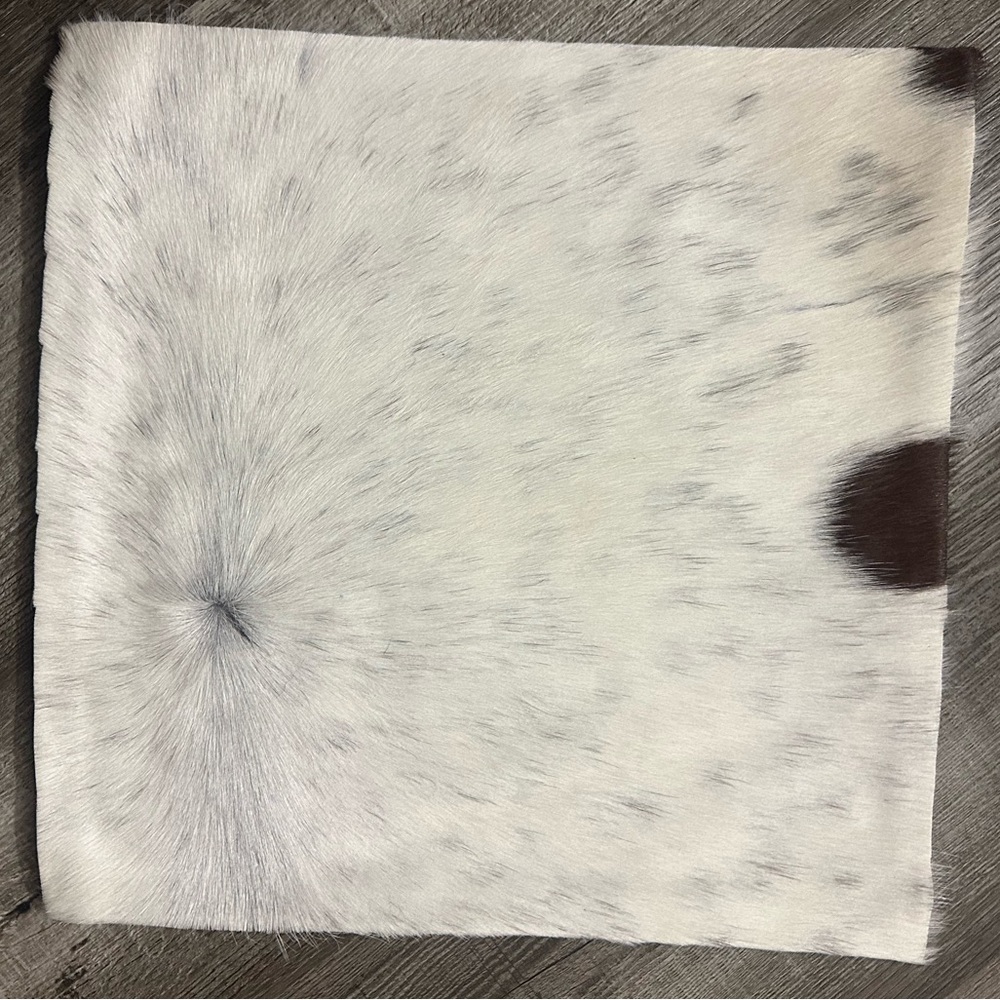 Handmade COWHIDE PILLOW CASE